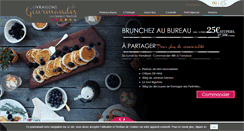 Desktop Screenshot of livraisonsgourmandes.com